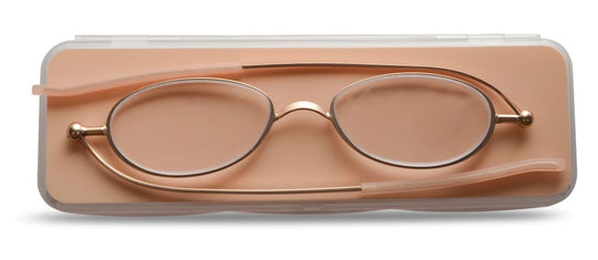 Flat Fold Air - Oval - Gold banner