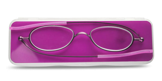 Flat Fold Air - Oval - Purple banner
